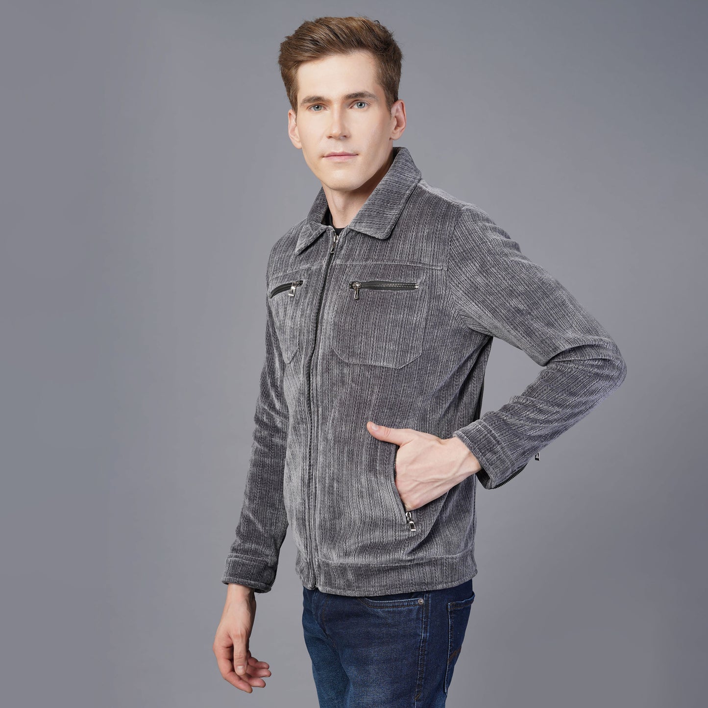 Casual Suede Jackets for Men