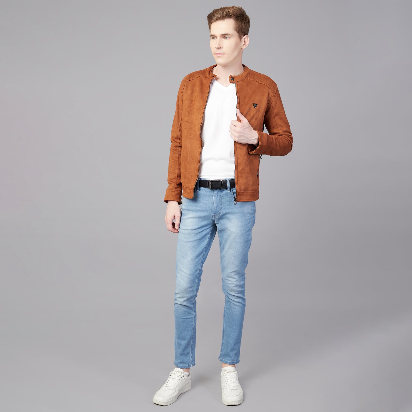 Suede Bomber Jackets for Men