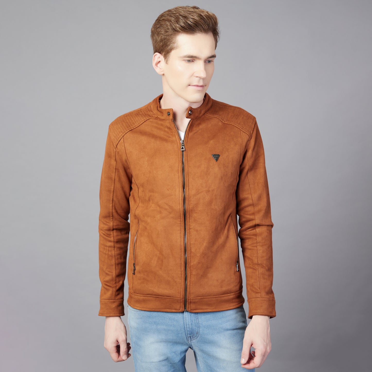 Suede Bomber Jackets for Men