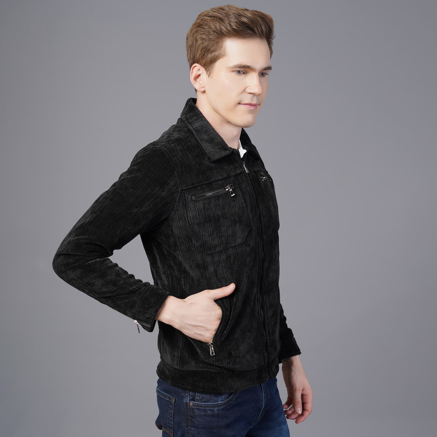 Casual Suede Jackets for Men