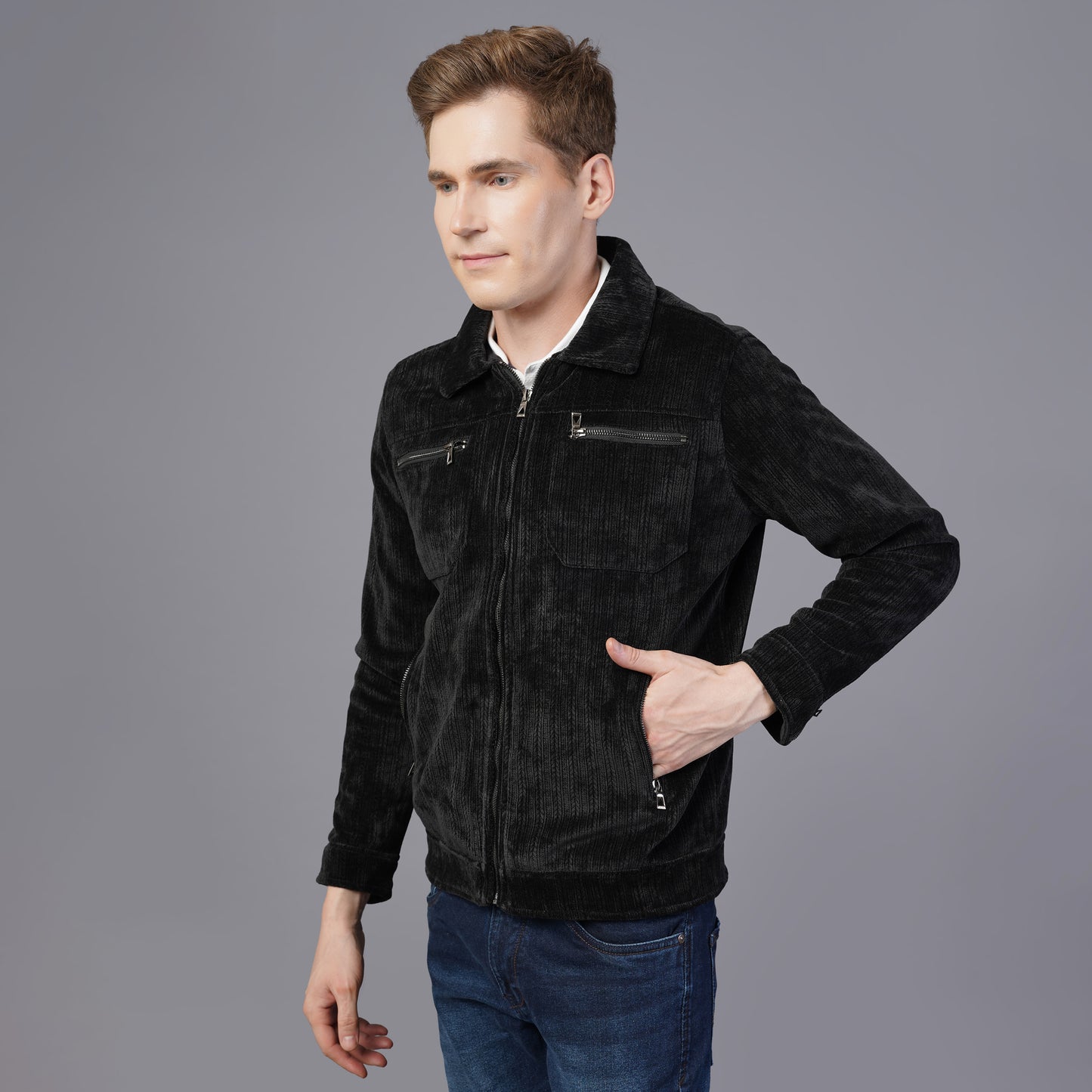 Casual Suede Jackets for Men