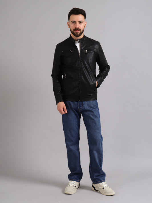 Men’s leather winter jackets